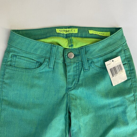 Guess Women’s Power Skinny Jeans Pop Wash Size 23 - Picture 8 of 15
